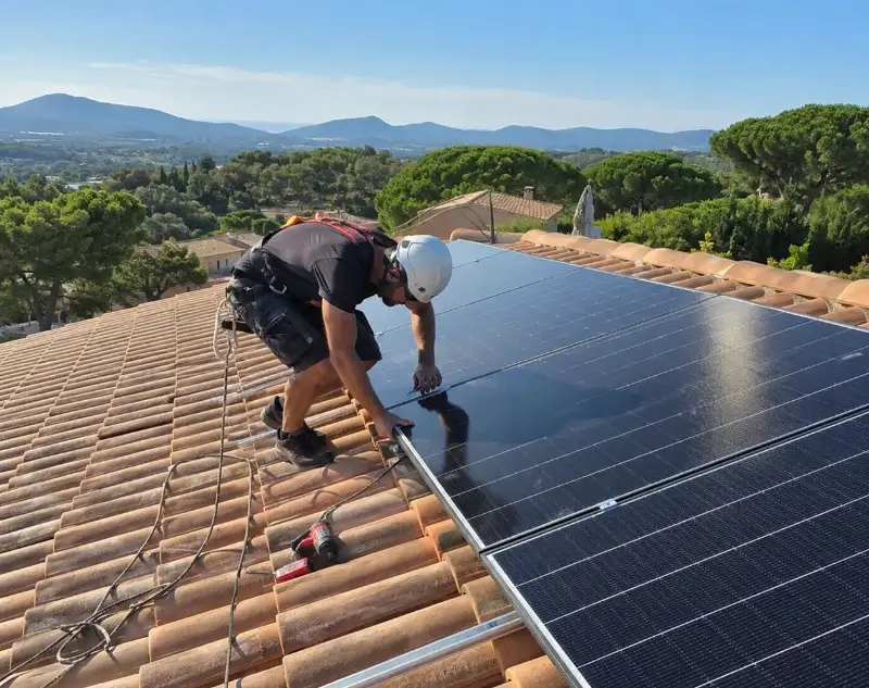Installateur panneaux solaires Pont-de-Chéruy — pose photovoltaïque sur toiture