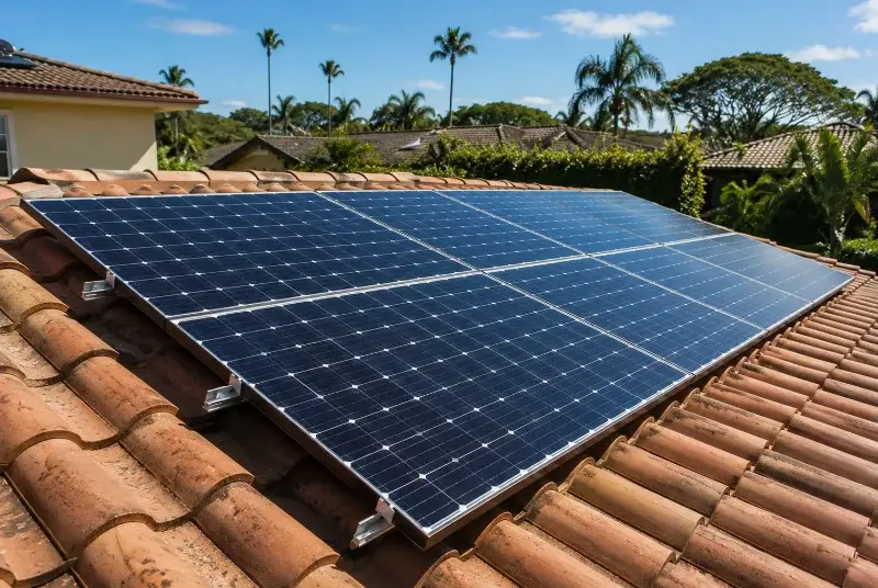 Installation de panneaux solaires à Pont-de-Chéruy